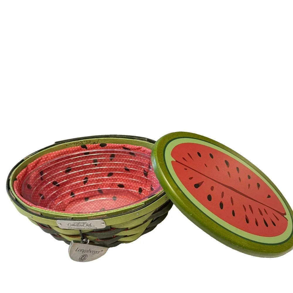 2010 Collectors Club Longaberger Watermelon 7